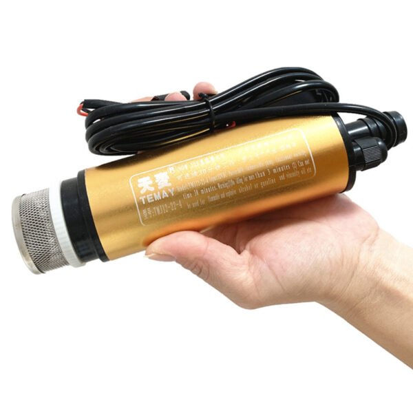 80w 12v 24v submersible pump for pumping diesel oil - Image 2