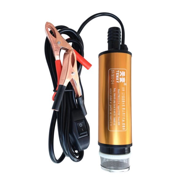 80w 12v 24v submersible pump for pumping diesel oil