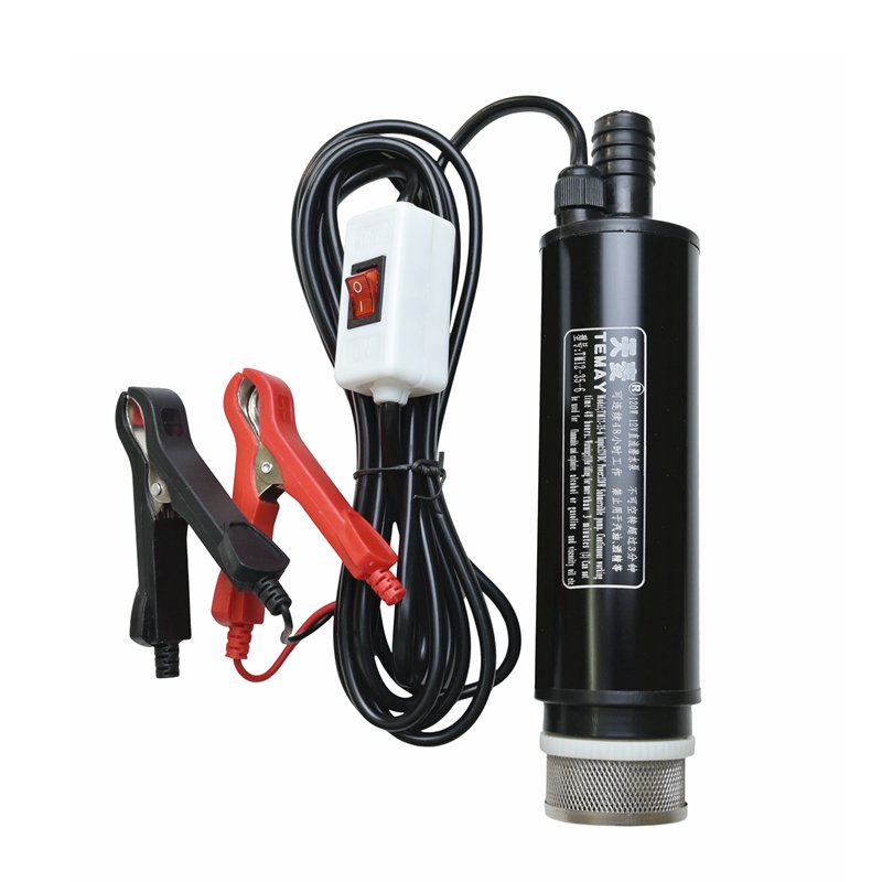 120w 12v 24v 21v black portable small diesel oil pump